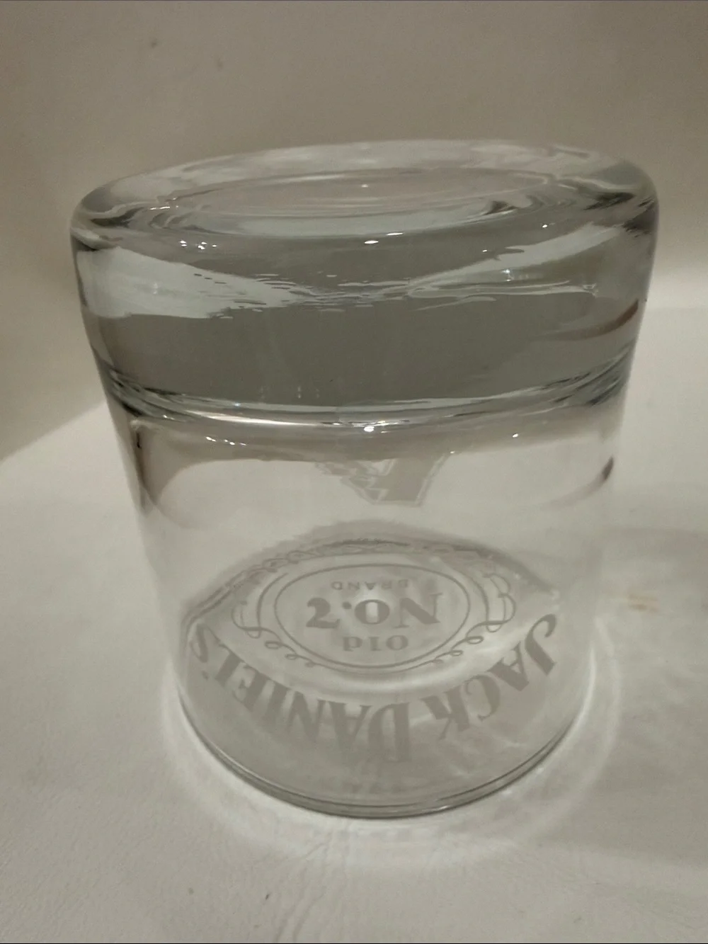 Jack Daniels & Arizona Diamondbacks Clear 8 Oz Glass Whiskey Tumbler Etched Logo